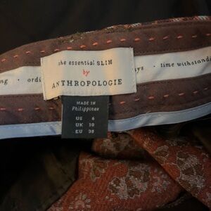Anthropology Pants Size 6